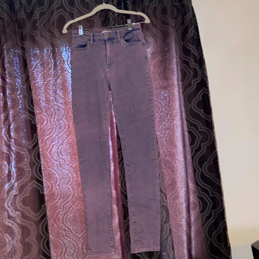Purple Levi’s!